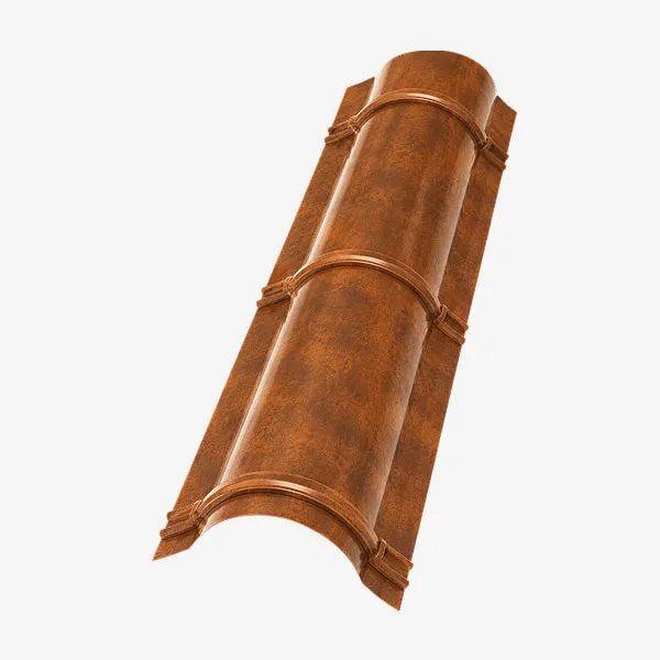 Գագաթնագիծ կիսակլոր 150*150, պրինտեկ, տեռակոտա օռանջ